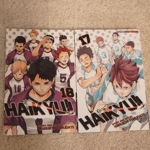 Haikyuu!! Volumes 17 & 18 Manga Set